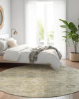 Addison Rugs Laeanor Brown Washable Indoor-Outdoor Rug