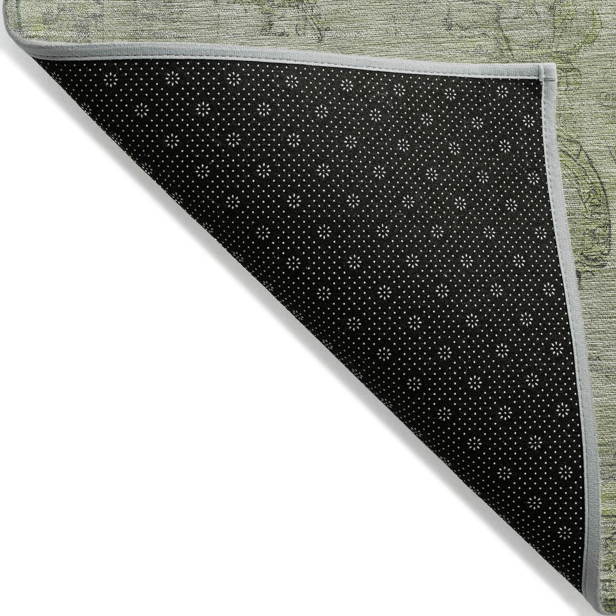 Addison Rugs Laeanor Green Washable Indoor-Outdoor Rug