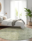 Addison Rugs Laeanor Green Washable Indoor-Outdoor Rug