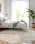 Addison Rugs Laeanor Ivory Washable Indoor-Outdoor Rug