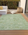 Addison Rugs Laeara Aloe Washable Indoor-Outdoor Rug