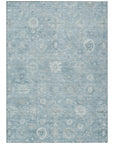 Addison Rugs Laeara Blue Washable Indoor-Outdoor Rug