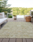 Addison Rugs Laeara Brown Washable Indoor-Outdoor Rug
