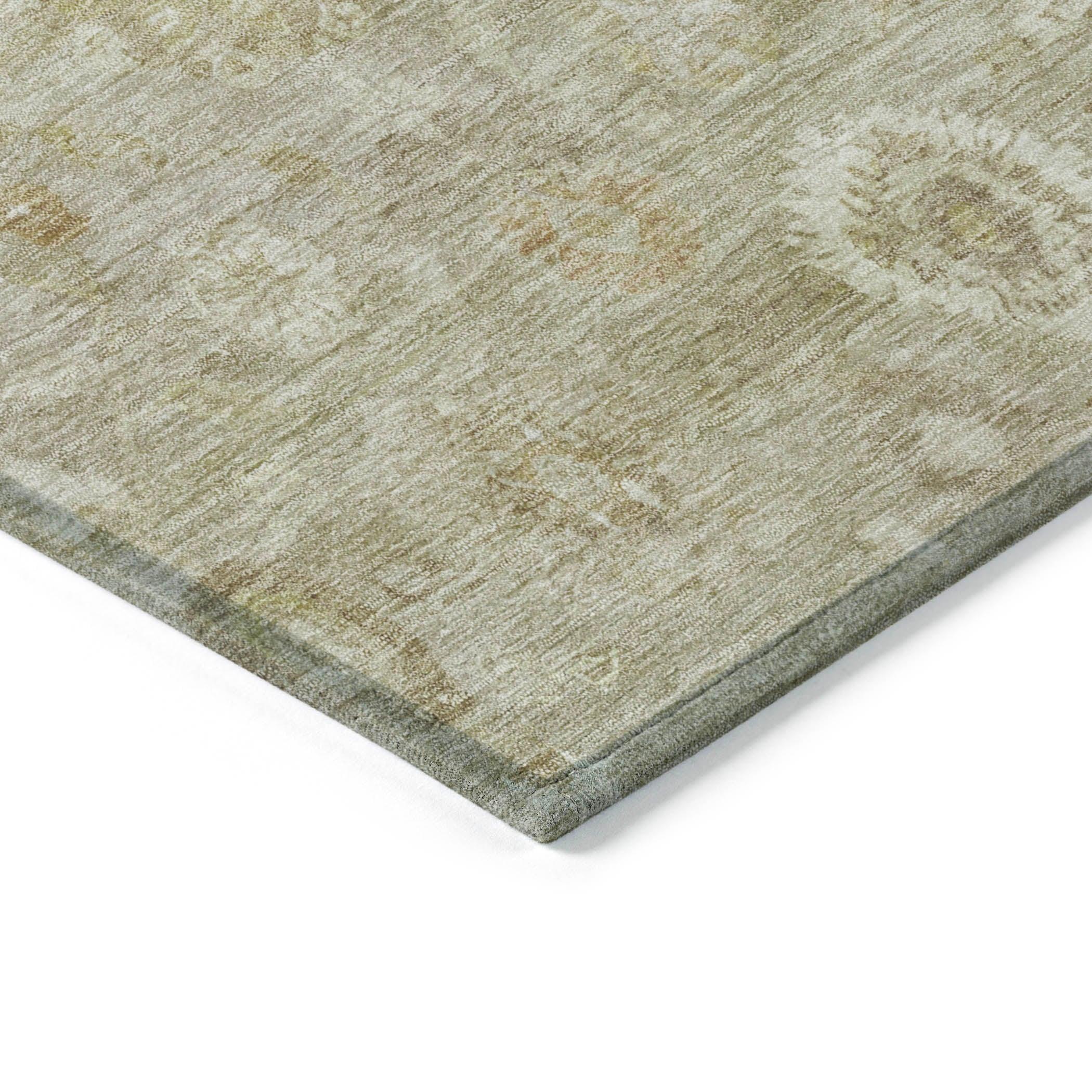 Addison Rugs Laeara Brown Washable Indoor-Outdoor Rug