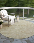 Addison Rugs Laeara Brown Washable Indoor-Outdoor Rug