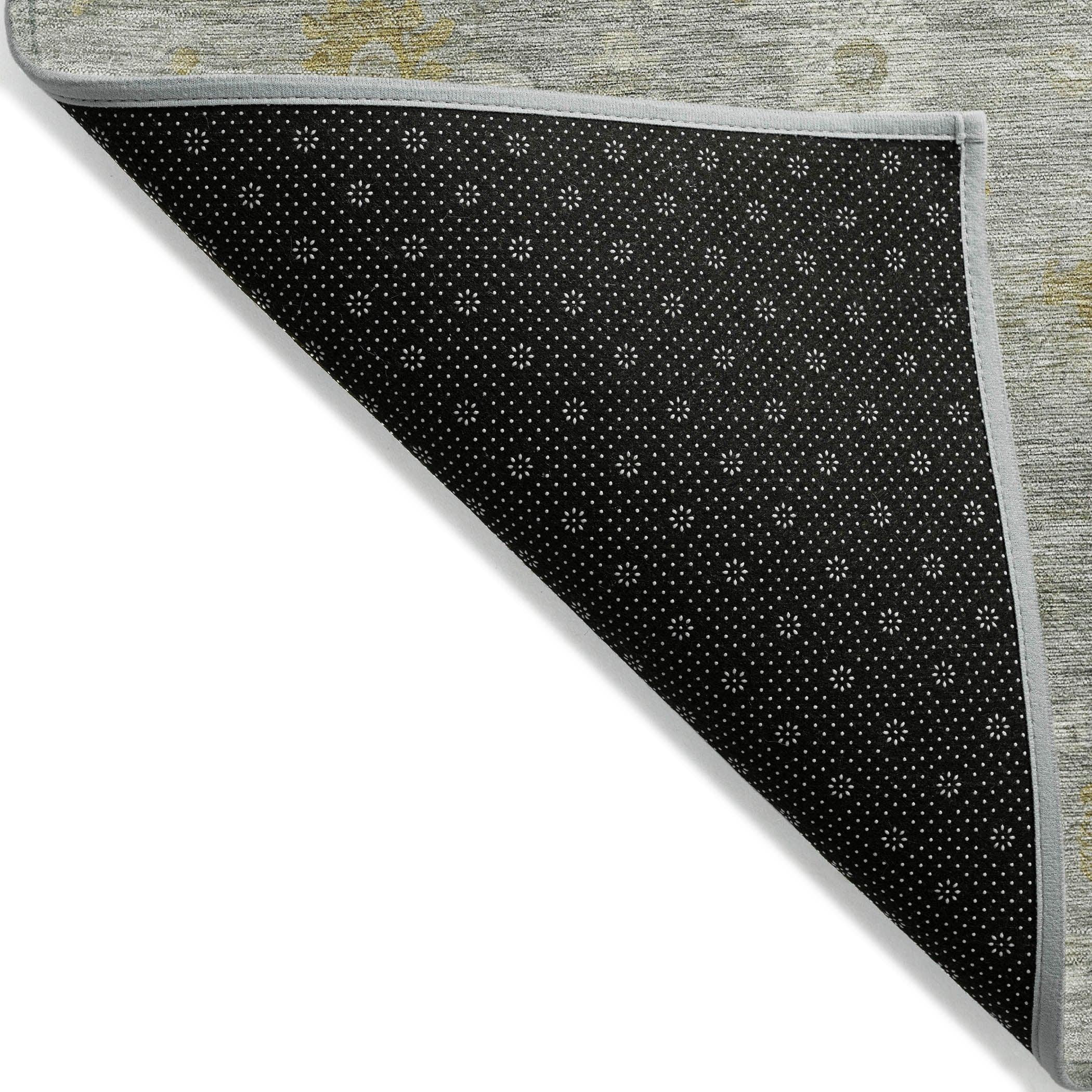 Addison Rugs Laeara Gray Washable Indoor-Outdoor Rug