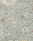 Addison Rugs Laeara Green Washable Indoor-Outdoor Rug