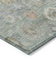Addison Rugs Laeara Green Washable Indoor-Outdoor Rug