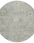 Addison Rugs Laeara Green Washable Indoor-Outdoor Rug