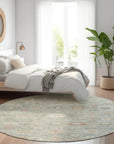 Addison Rugs Laeara Green Washable Indoor-Outdoor Rug