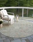 Addison Rugs Laeara Green Washable Indoor-Outdoor Rug