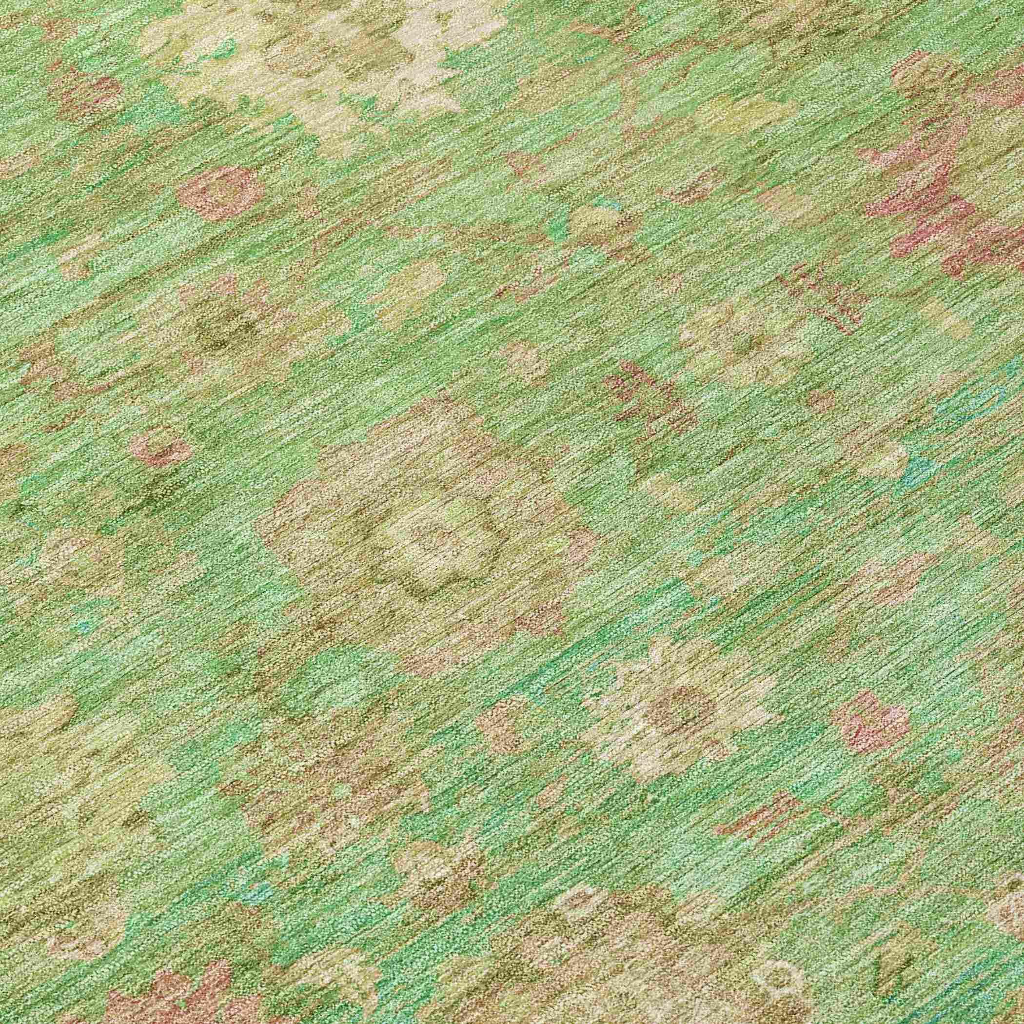 Addison Rugs Laeara Lime Washable Indoor-Outdoor Rug
