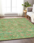 Addison Rugs Laeara Lime Washable Indoor-Outdoor Rug