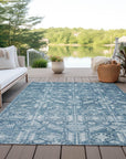 Addison Rugs Laearis Denim Washable Indoor-Outdoor Rug