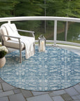 Addison Rugs Laearis Denim Washable Indoor-Outdoor Rug