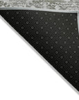 Addison Rugs Laearis Gray Washable Indoor-Outdoor Rug