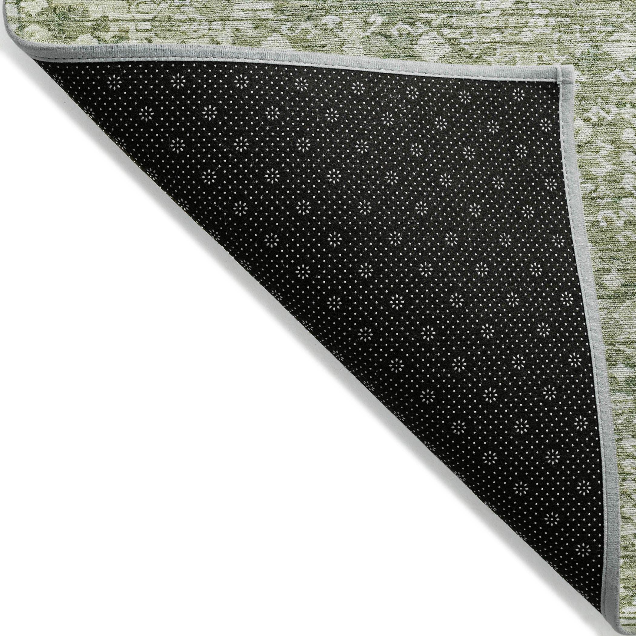Addison Rugs Laearis Green Washable Indoor-Outdoor Rug