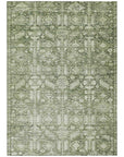 Addison Rugs Laearis Green Washable Indoor-Outdoor Rug