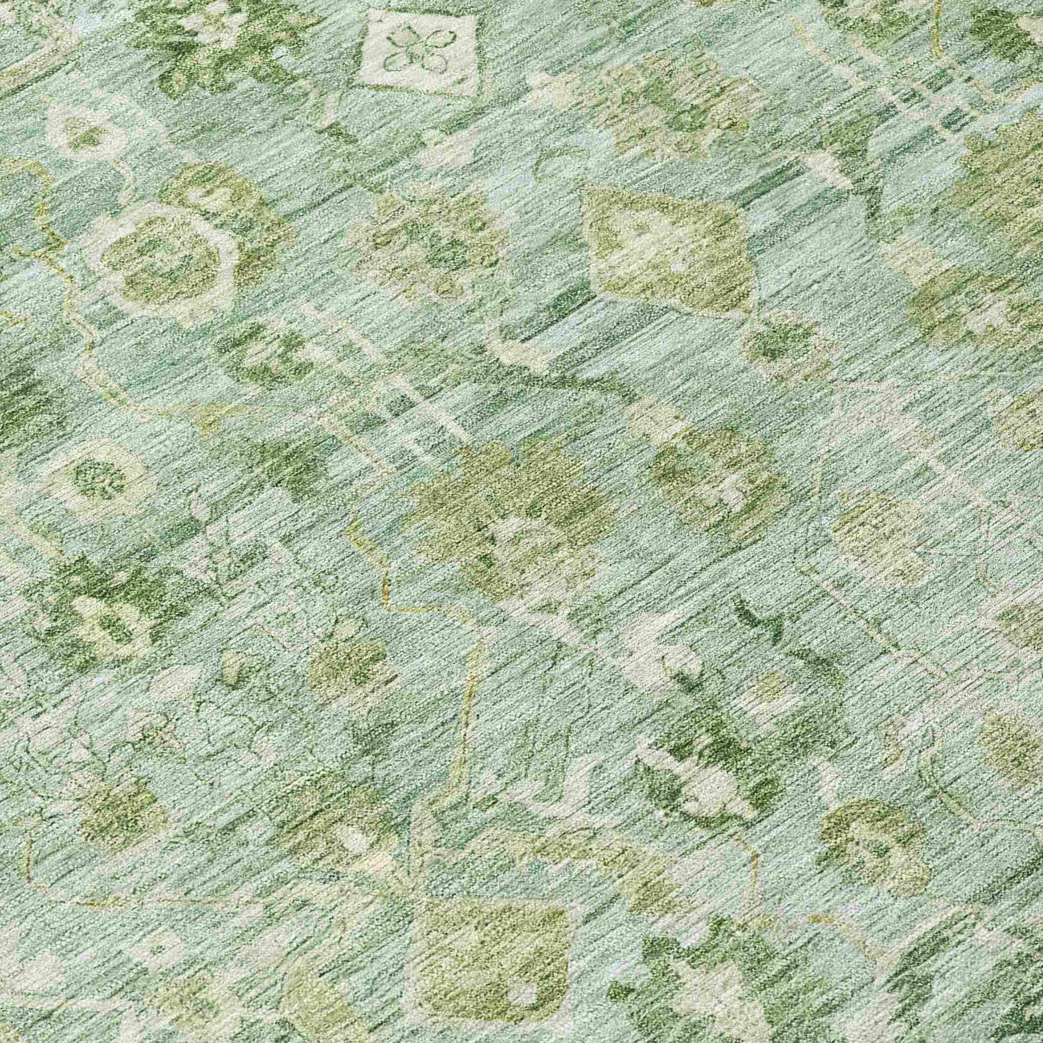 Addison Rugs Laeel Aloe Washable Indoor-Outdoor Rug