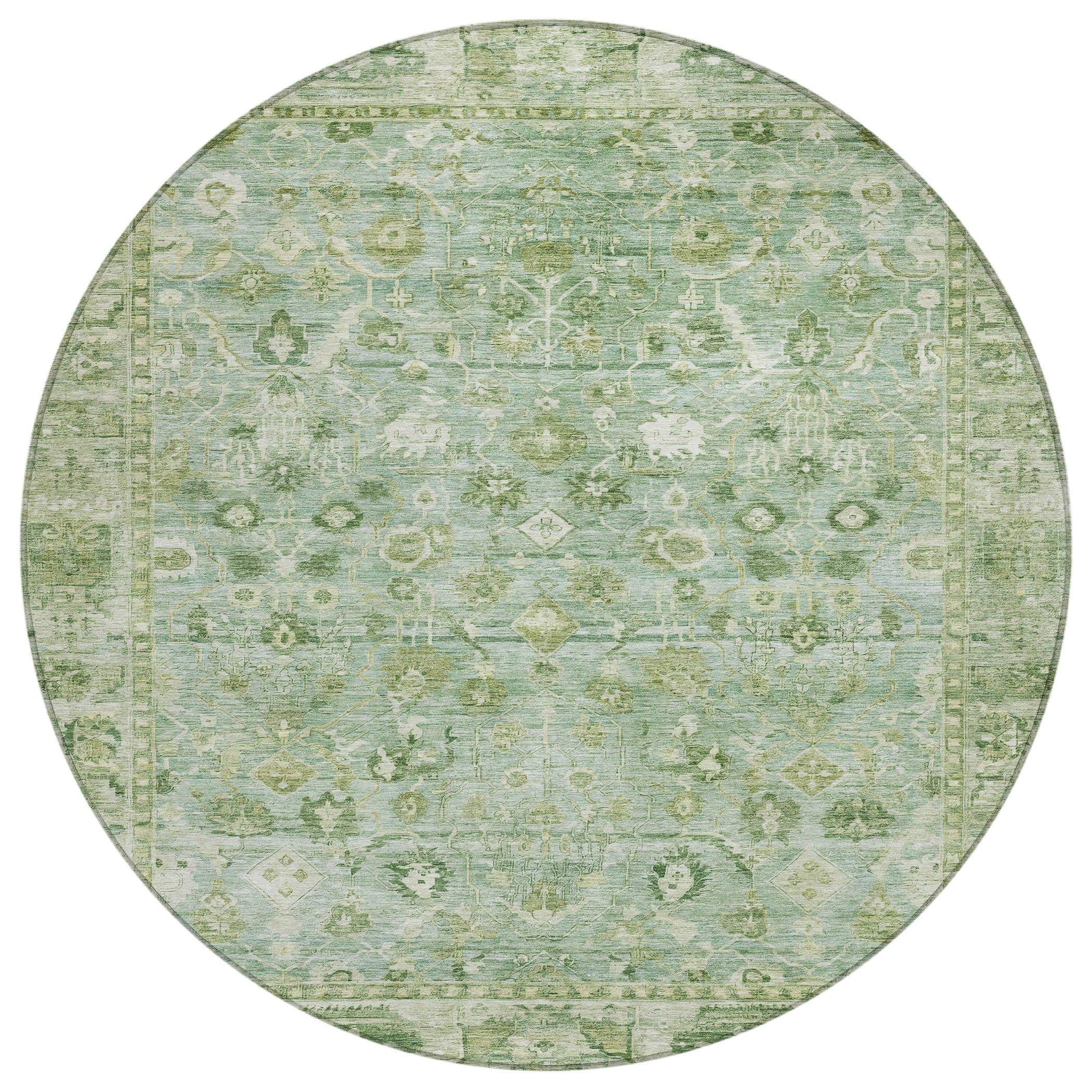 Addison Rugs Laeel Aloe Washable Indoor-Outdoor Rug