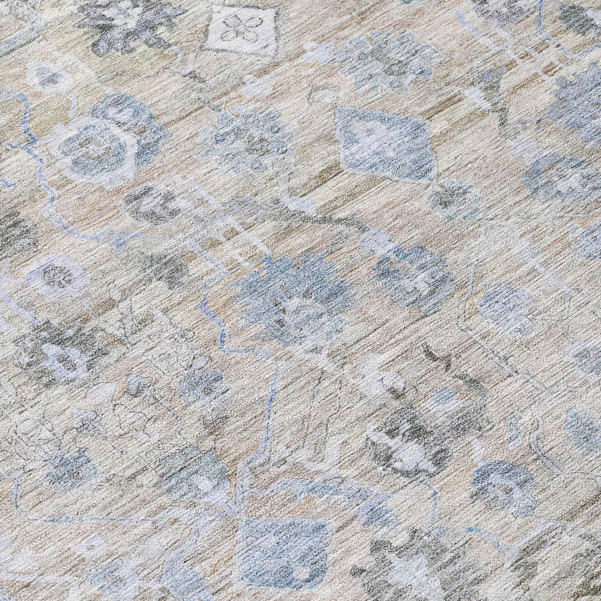Addison Rugs Laeel Beige Washable Indoor-Outdoor Rug