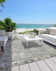 Addison Rugs Laeel Gray Washable Indoor-Outdoor Rug