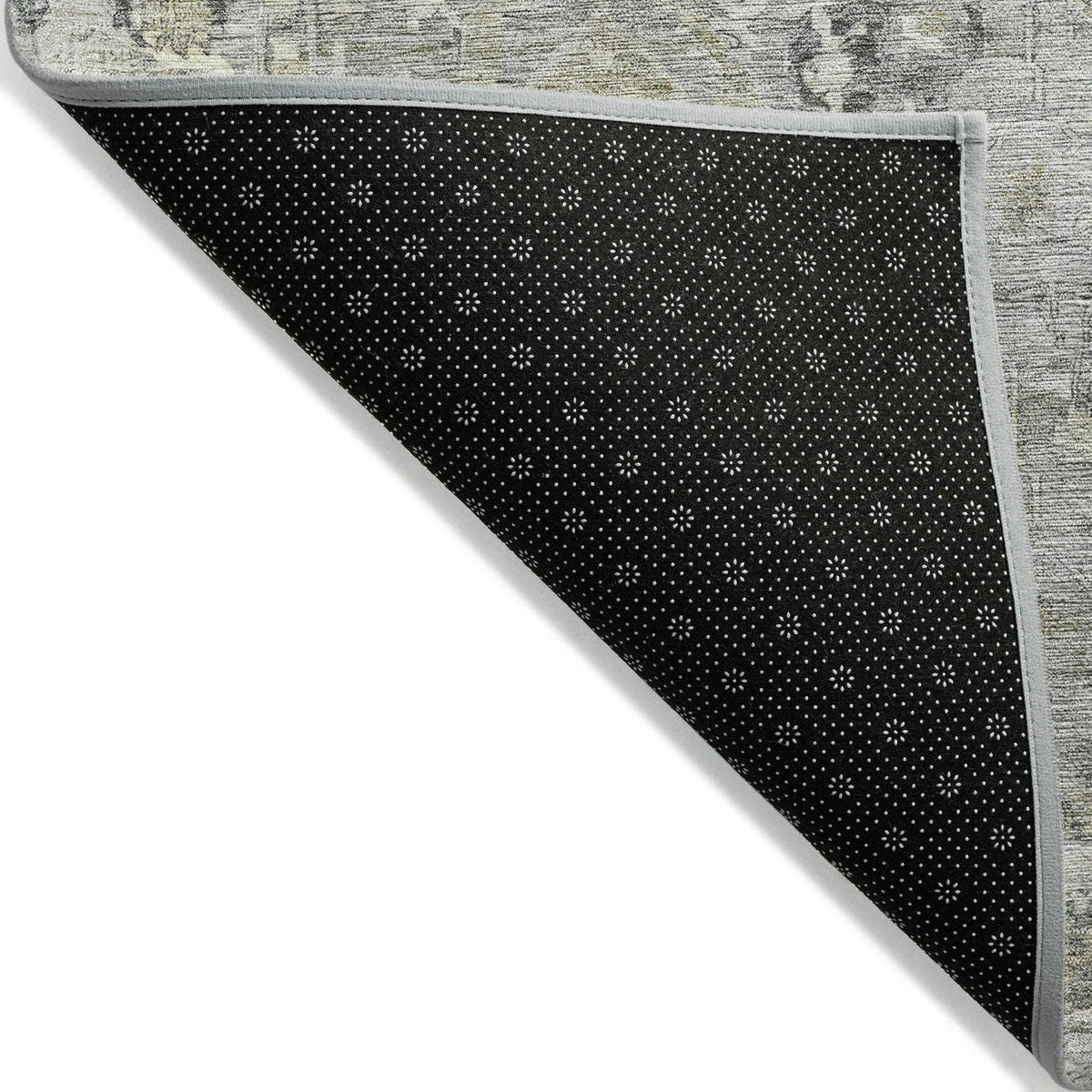Addison Rugs Laeel Gray Washable Indoor-Outdoor Rug