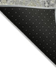Addison Rugs Laeel Gray Washable Indoor-Outdoor Rug