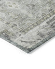 Addison Rugs Laeel Gray Washable Indoor-Outdoor Rug