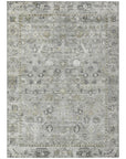 Addison Rugs Laeel Gray Washable Indoor-Outdoor Rug