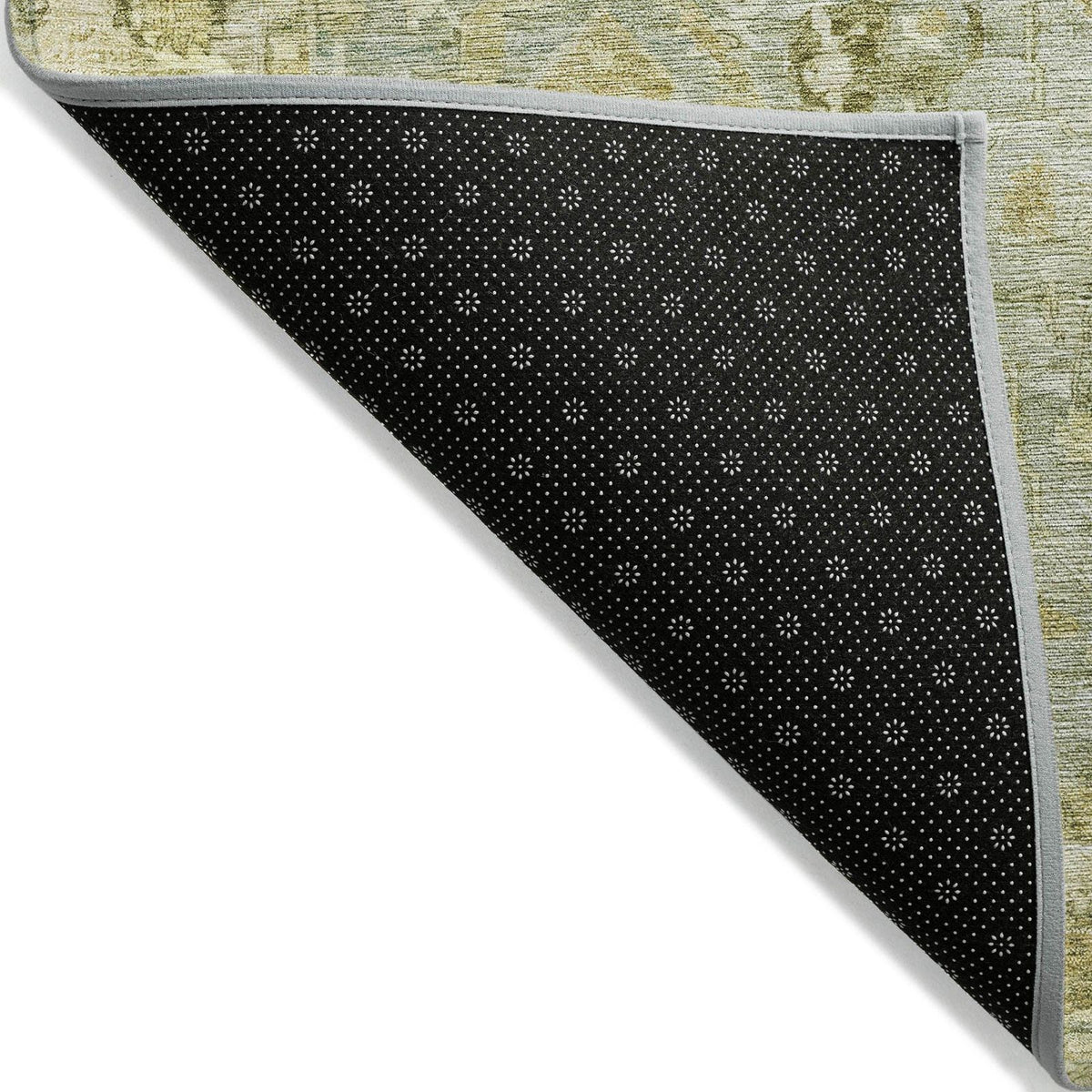 Addison Rugs Laeel Green Washable Indoor-Outdoor Rug