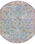 Addison Rugs Laeel Seafoam Washable Indoor-Outdoor Rug