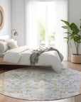 Addison Rugs Laeel Seafoam Washable Indoor-Outdoor Rug