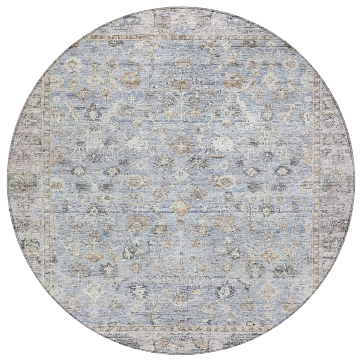 Addison Rugs Laeel Sky Washable Indoor-Outdoor Rug