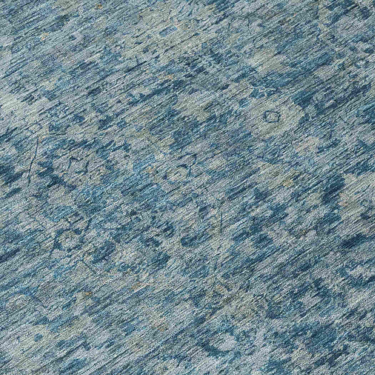 Addison Rugs Laeon Blue Washable Indoor-Outdoor Rug