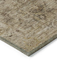 Addison Rugs Laeon Brown Washable Indoor-Outdoor Rug
