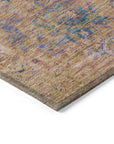 Addison Rugs Laeon Navy Washable Indoor-Outdoor Rug