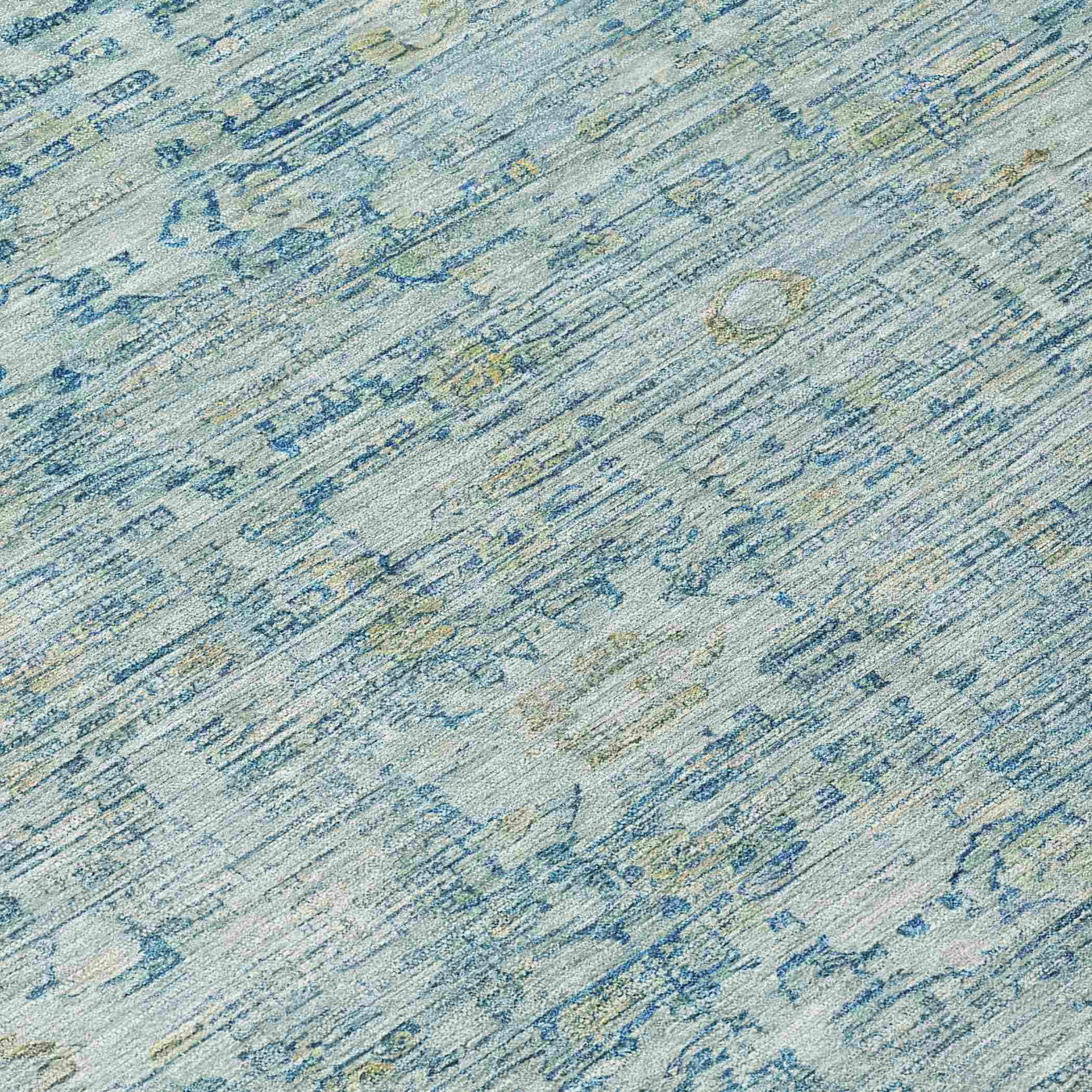 Addison Rugs Laeora Blue Washable Indoor-Outdoor Rug