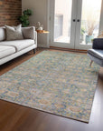 Addison Rugs Laeora Coral Washable Indoor-Outdoor Rug