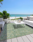 Addison Rugs Laeora Green Washable Indoor-Outdoor Rug
