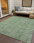 Addison Rugs Laeora Green Washable Indoor-Outdoor Rug