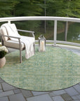 Addison Rugs Laeora Green Washable Indoor-Outdoor Rug