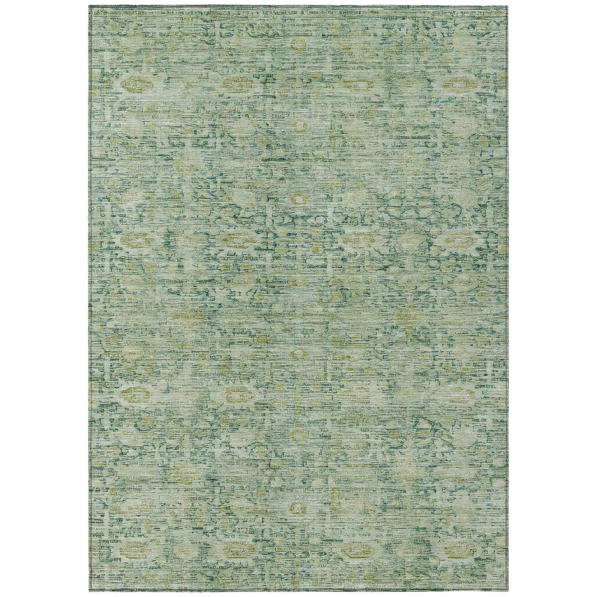 Addison Rugs Laeora Green Washable Indoor-Outdoor Rug