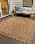 Addison Rugs Laeora Orange Washable Indoor-Outdoor Rug
