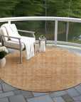 Addison Rugs Laeora Orange Washable Indoor-Outdoor Rug