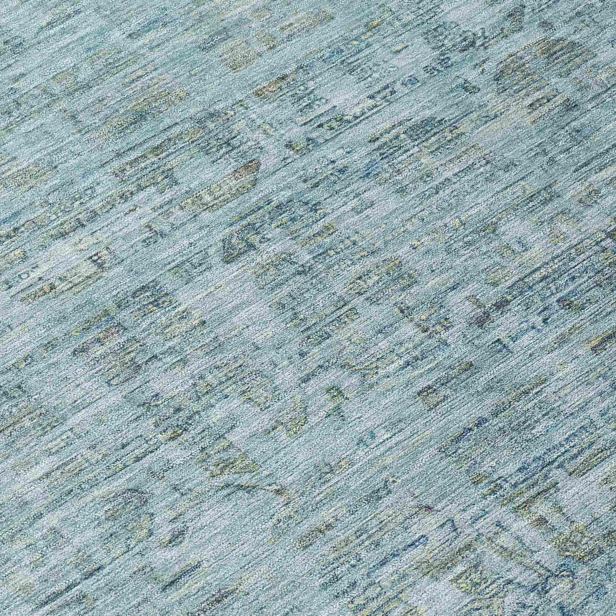 Addison Rugs Laeoril Blue Washable Indoor-Outdoor Rug
