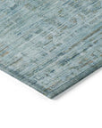 Addison Rugs Laeoril Blue Washable Indoor-Outdoor Rug