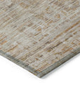 Addison Rugs Laeoril Brown Washable Indoor-Outdoor Rug