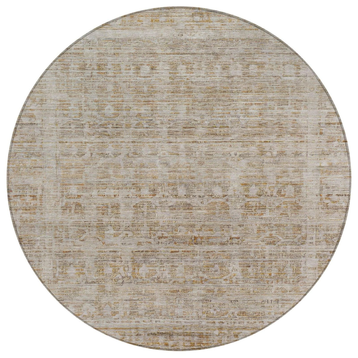 Addison Rugs Laeoril Brown Washable Indoor-Outdoor Rug