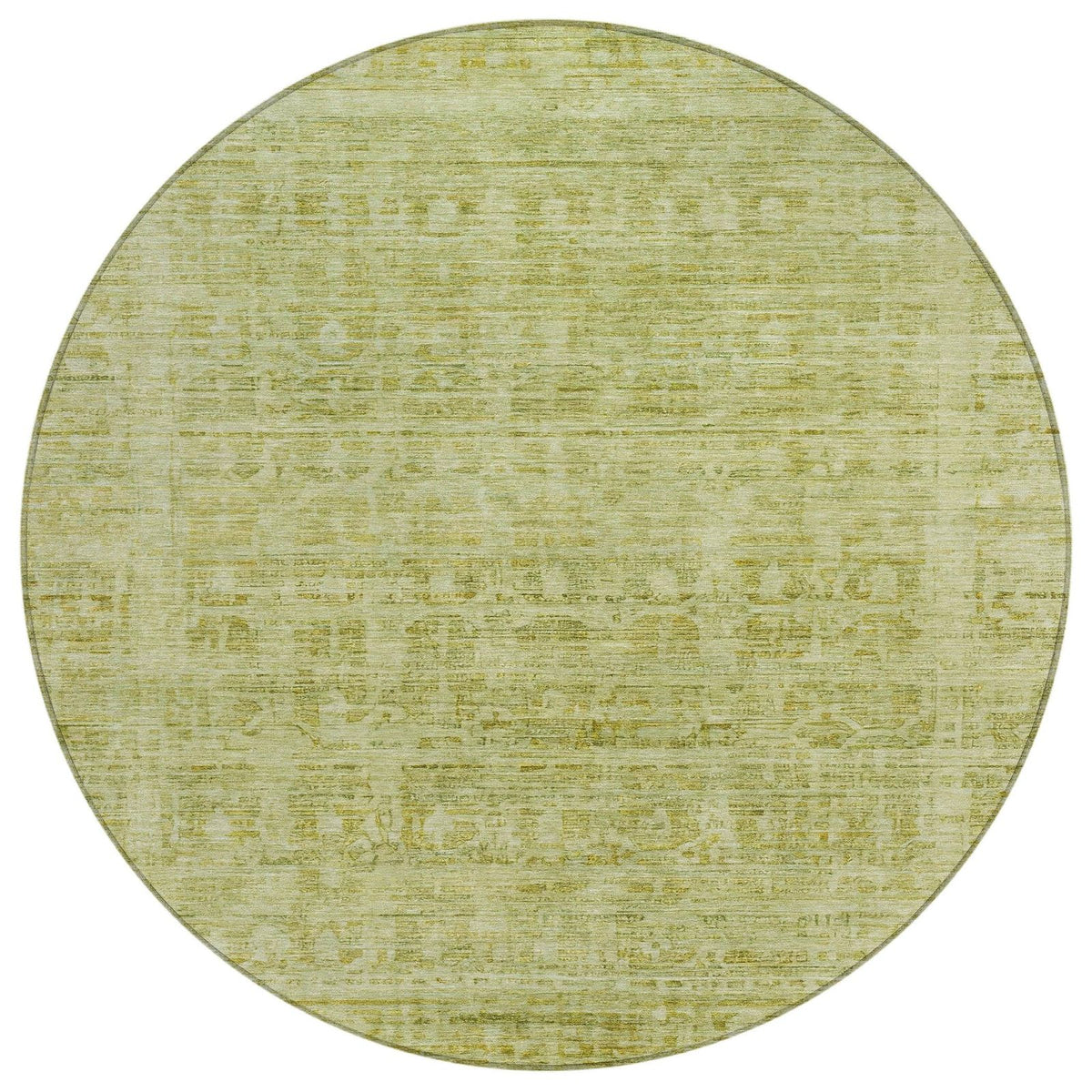 Addison Rugs Laeoril Green Washable Indoor-Outdoor Rug